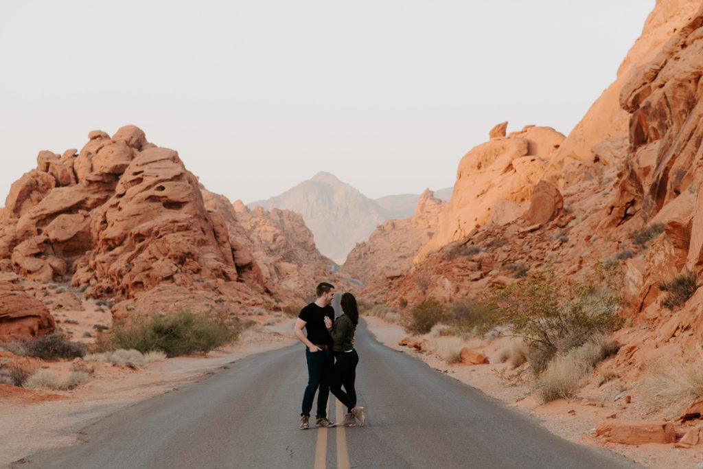 Adventure session in Nevada at Valley of Fire