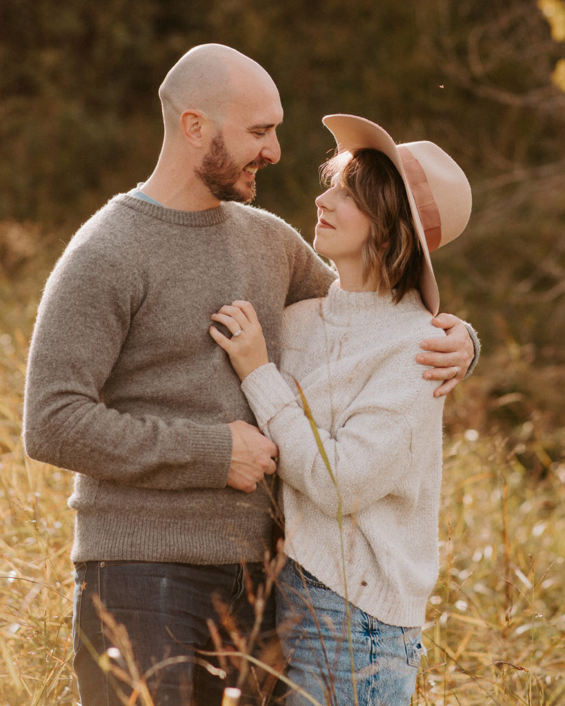 engagement photo ideas in the fall roanoke virginia