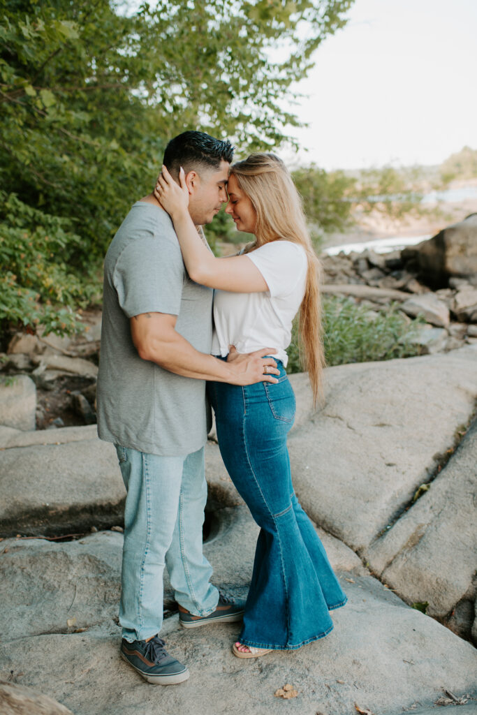 Belle Isle, Richmond VA engagement photos
