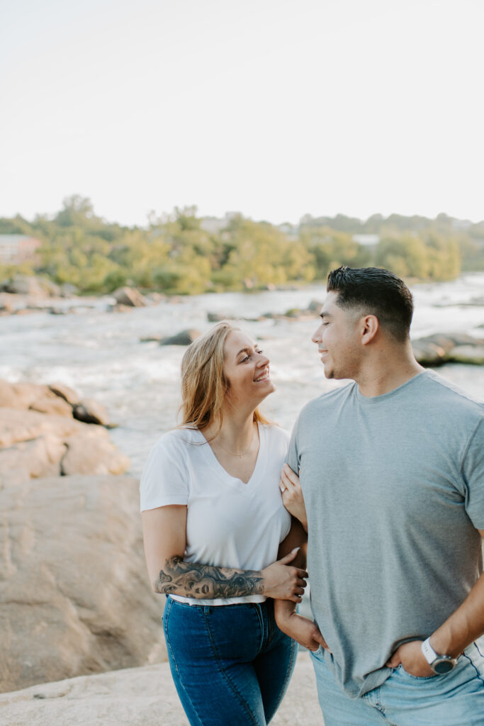 Belle Isle Richmond Virginia engagement photos