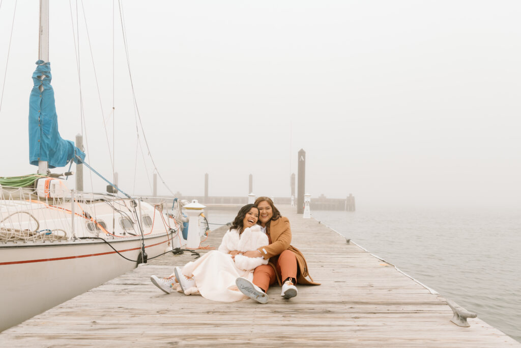 coastal Virginia elopement in Cape Charles